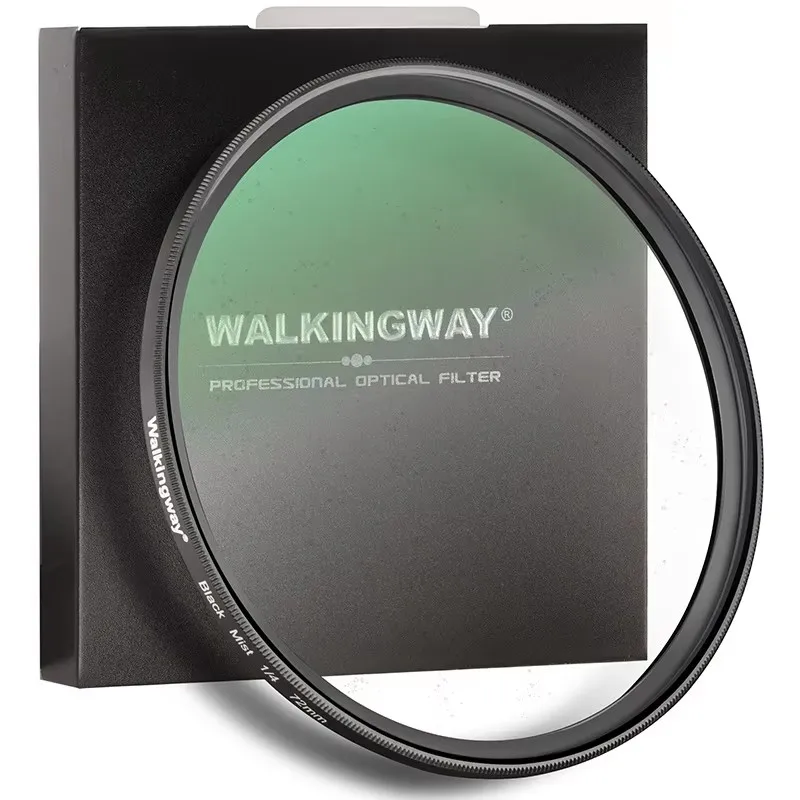 

Walkingway Diffusion 1/2 1/4 1/8 Camera Lens Filter Pro Black Mist filter 16-layer Nano Coating Portrait 58 67 72 77 82 86 95mm