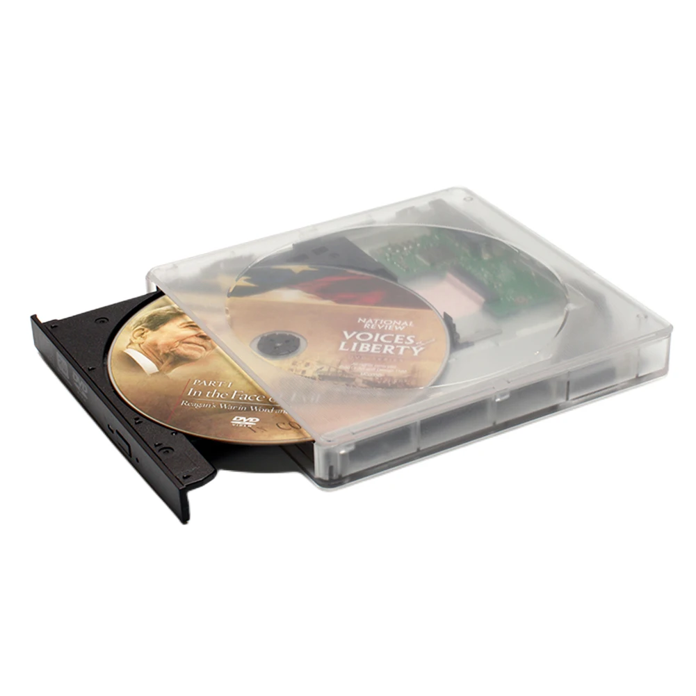 휴대용 모바일 CD 상자 게임 시스템 설치를 위한 비디오 음악 재생을 위한 데스크탑 노트북 MacBook용 외부 광 디스크 작가