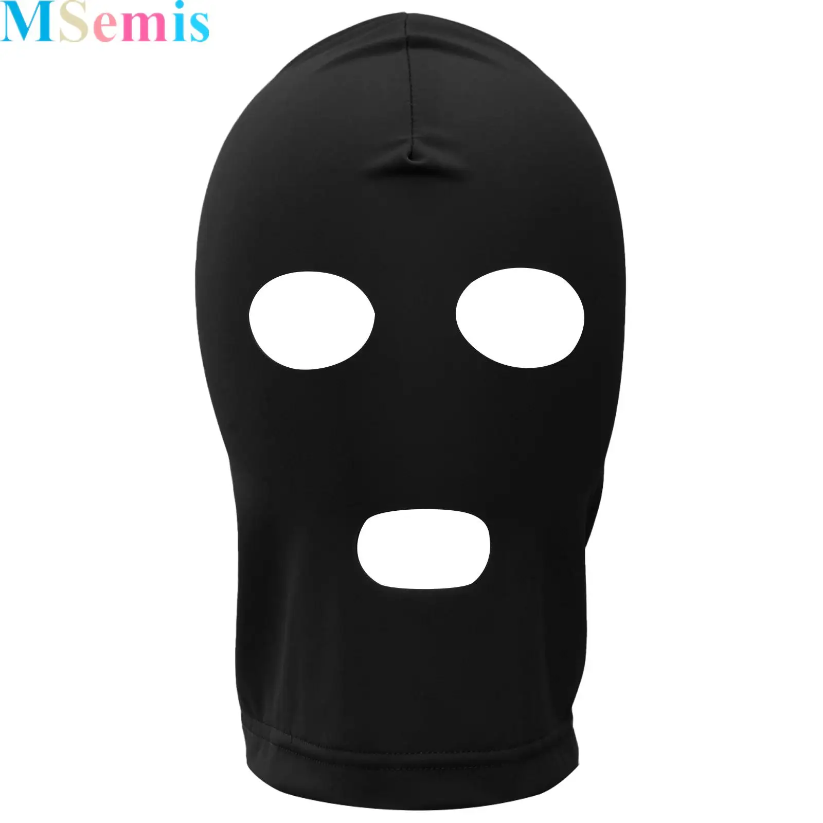 

Full Cover Nylon Hood Mask Elastic Breathable Stretchy Costume Hood Mask for Lover Blindfolded Play Couple Bed Game Supplies