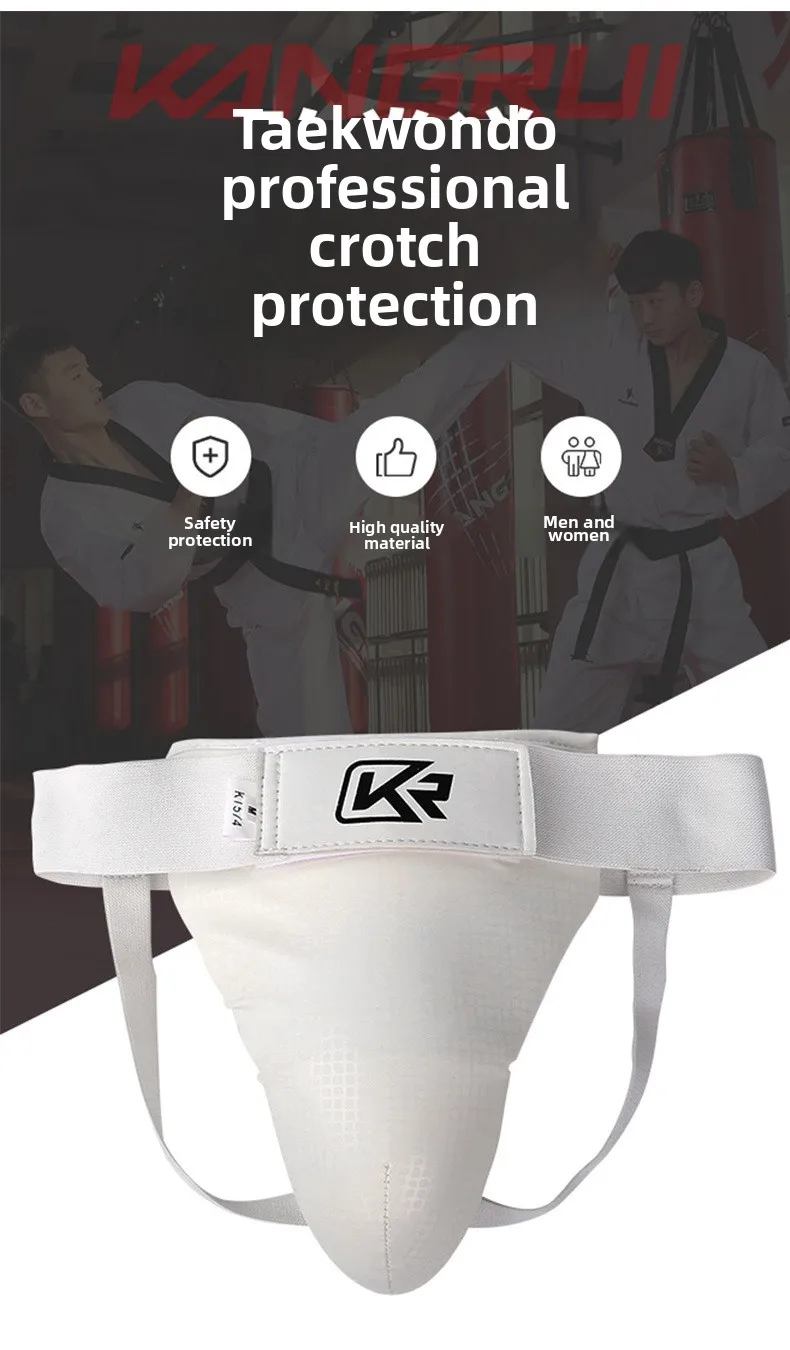 Men's and Women's Taekwondo Protective Gear Crotch Protection Boxing Match Fight Training Protective Gear Club High Quality