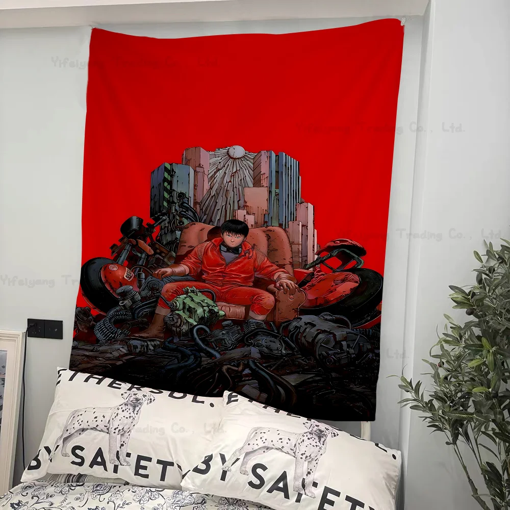 

Akira 1988 Film Cartoon Tapestry Wall Hanging Decoration Household Home Decor