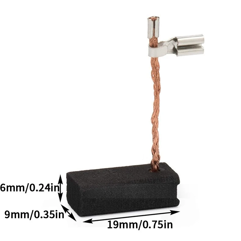 For DEWALT DWP611 DWP611PK 450 450PK for Router Trimmer Carbon Brush A27343 Replacement Parts  Groove planer carbon brush