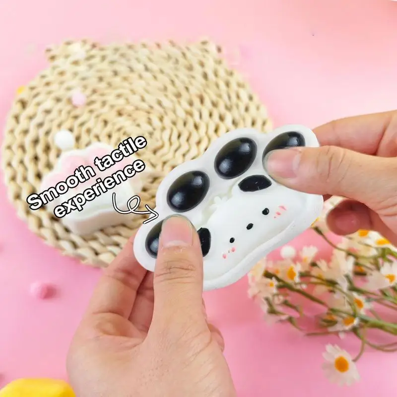 Cute Squeeze Cat Paw Toy Safe Multi-Functional Goodie Bag Stuffers Slow Rebound Anti Stress Sensory Toys Gift for Adults Kids