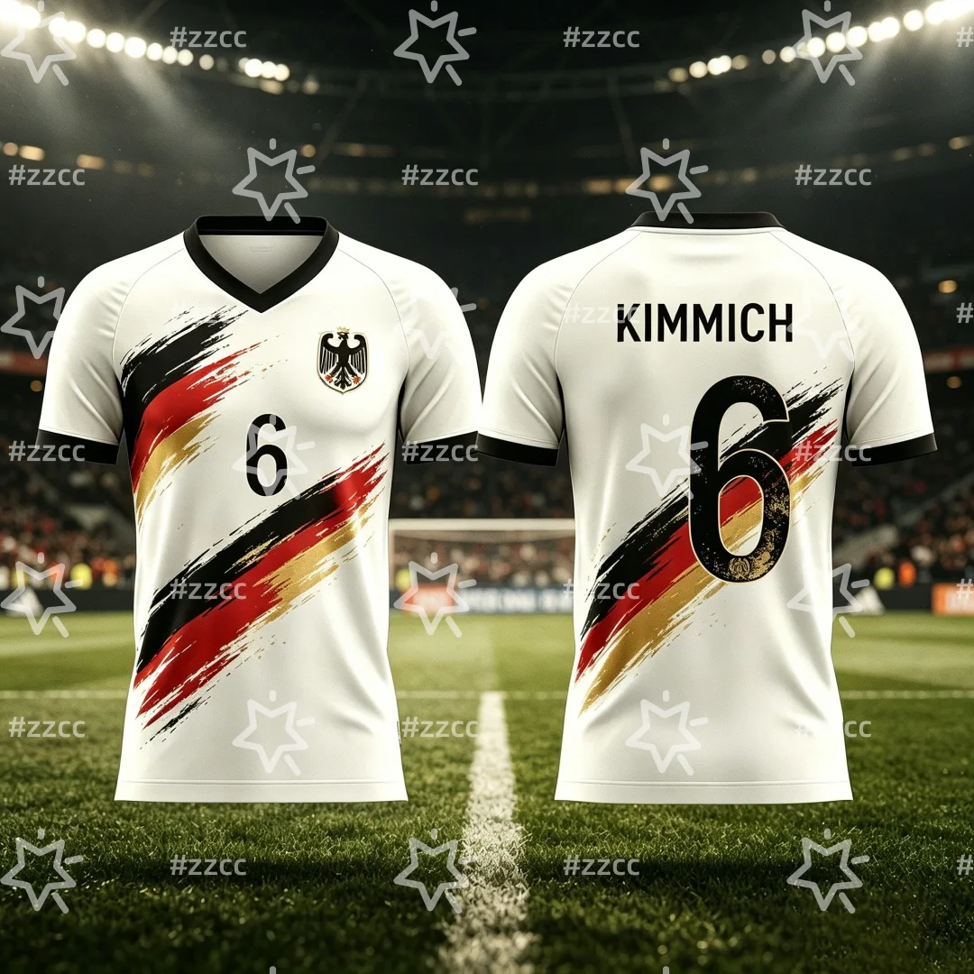 2026 Deutschland Fußballtrikot MUSIALA Spiel- & Trainingsausrüstung Sommer Sport Herren T-Shirt Kinderbekleidung Tee Y2k Damen ﻿ – Detail 6