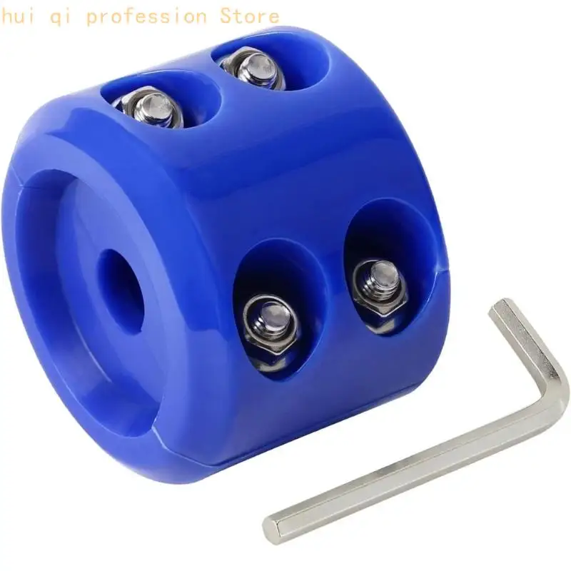 Fahrzeug-Hakenstopper, Winden-Kabelleitungsschoner mit Gummi-Außenkörper und Metallbefestigungen für LKW UTV ATV H8WE – Detail 7