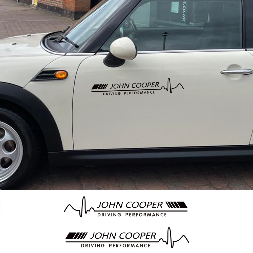 Car Stickers For Mini John Cooper S F54 F55 F56 F60 R54 R55 R60 R56 R61 Driving Performance Decor Decal Auto Tuning Accessories