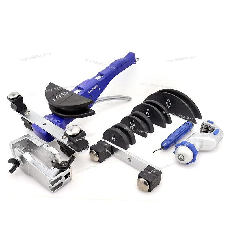 For 6-22Mm Combined Pipe Bender for 180 Degree Bow Bending Machine with Reverse Bending Wall Mechanical Ratchet