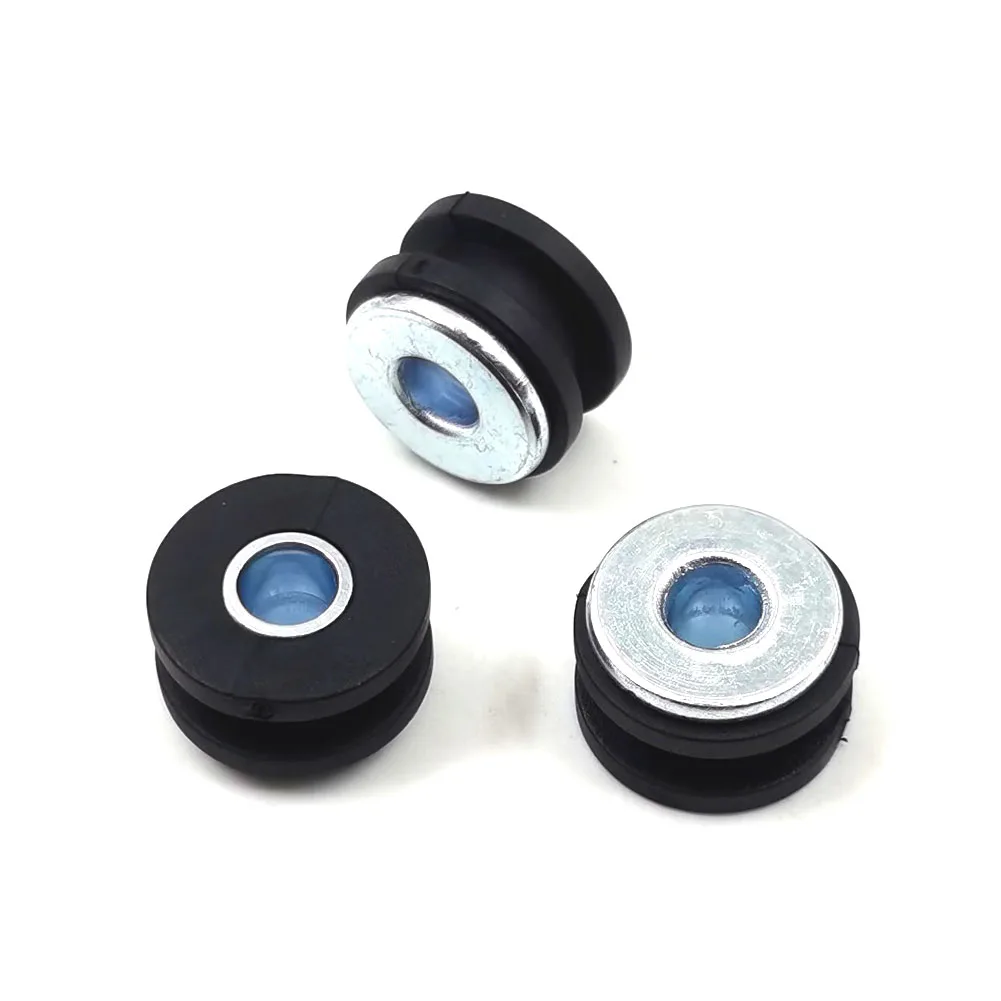 M6 6MM Bolts Screws Liner Motorcycle Windshield Fairing Headlight Mudguard Rubber Grommet Gasket Pad for Honda Suzuki Yamaha BMW