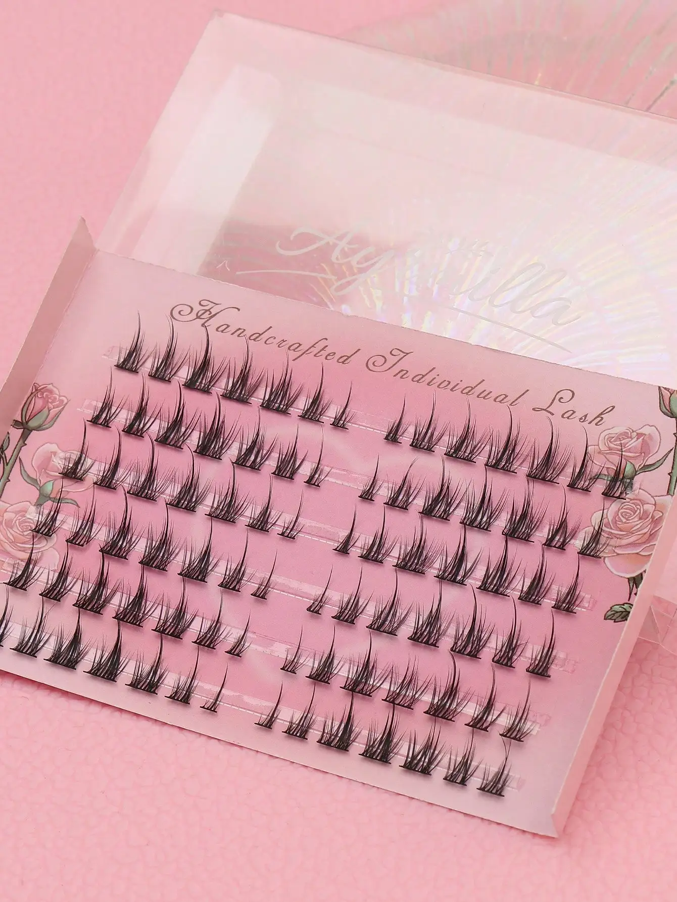 Cluster Lashes Natural Eyelash extension Volume ขนตาส่วนบุคคลผสมถาด Lashes Cluster ขนตาธรรมชาติ DIY