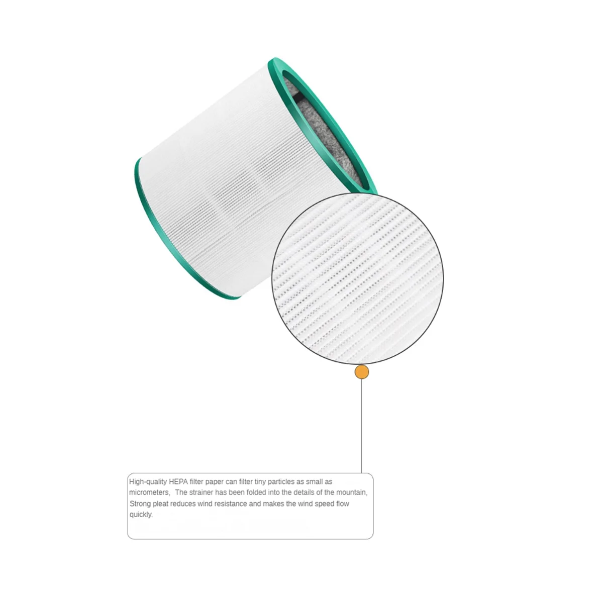 HEPA Filters Replacement for TP01, TP02, TP03, AM11, BP01 Tower Air Purifier Filter Compare to Part 968126-03