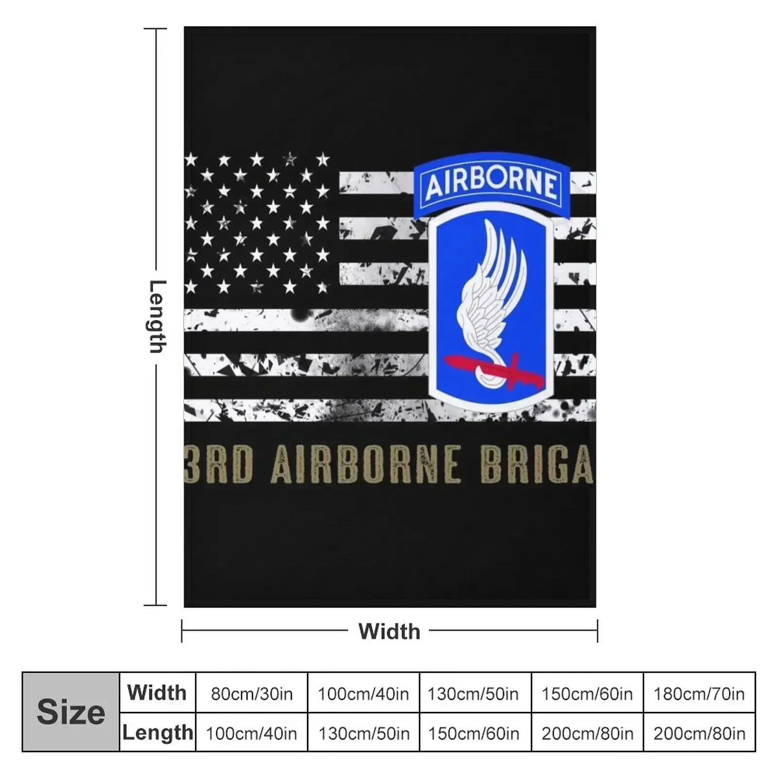 173rd Airborne Brigade (Distressed Flag) Throw Blanket Luxury Thicken Travel for babies Decoratives Retros Kid'S Blankets