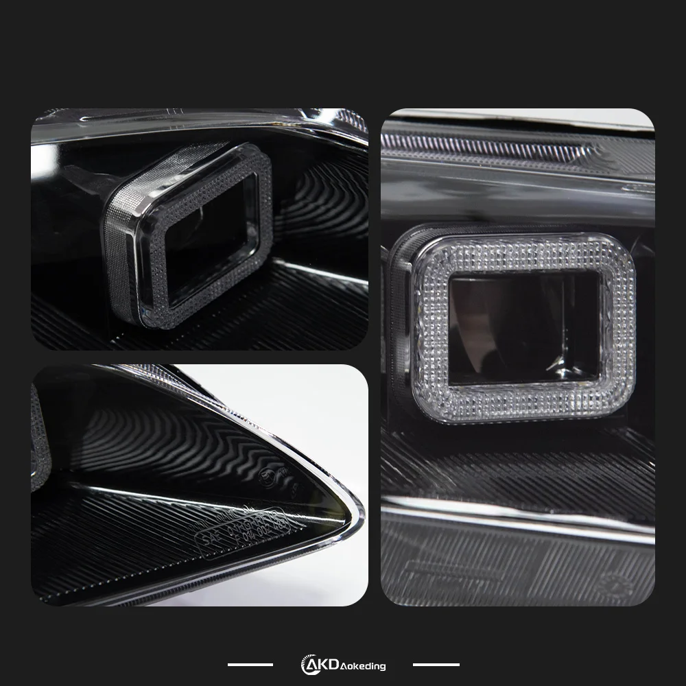 Auto Parts For Mazda 6 Headlights 2003-2015 latest Styling LED Daytime Lights Four Projector Car Accesorios Modified