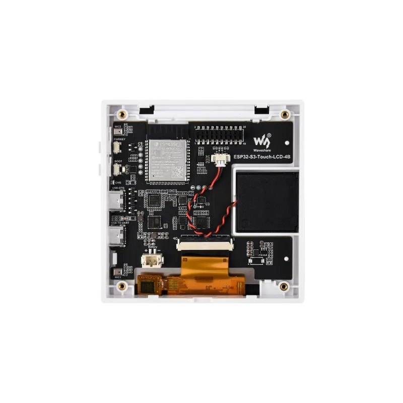 Placa de desenvolvimento ESP32-S3 Smart 86 Box, suporta Wi-Fi de 2,4 GHz e Bluetooth BLE 5, tela de toque integrada de 4 polegadas 480 × 480 pixels
