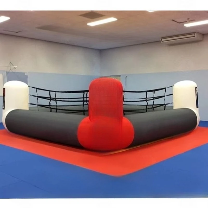 Inflatable wrestling arena commercial grade tarp, suitable for adults, indoor and outdoor party rental
