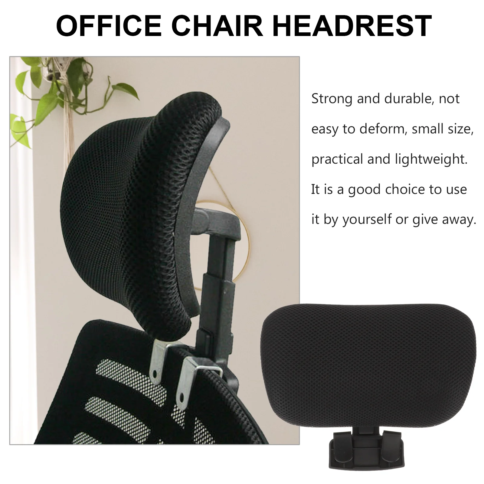 Pillow Chair Support Head Office Headrest Neck Car Attachmentcomputer Rest Cushionelasticboss Memory Lumbar Ergonomic Sponge