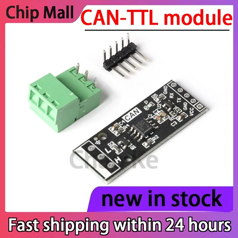 1PCS CAN Level To TTL Level Serial Communication Module CAN Driver Module