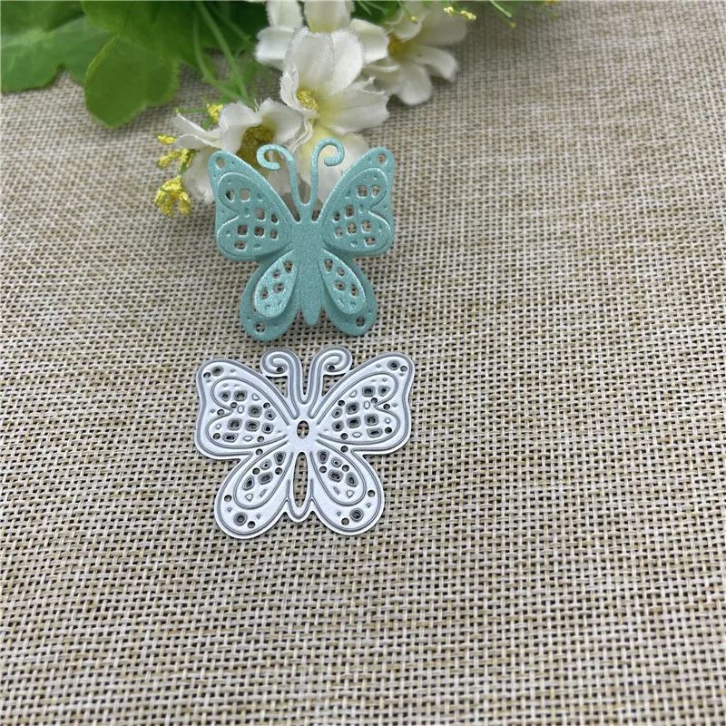 Butterfly coration Metal cutting dies mold Round hole label tag Scrapbook paper craft knife mould blade punch stencils dies