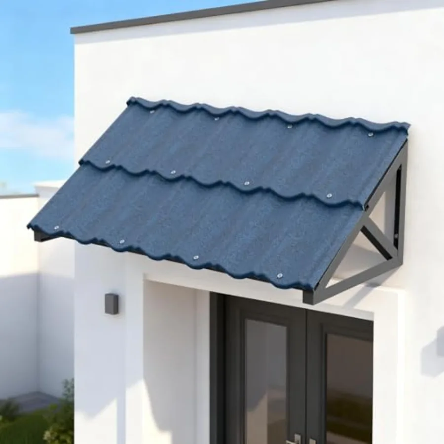 Fixed Metal Awning …