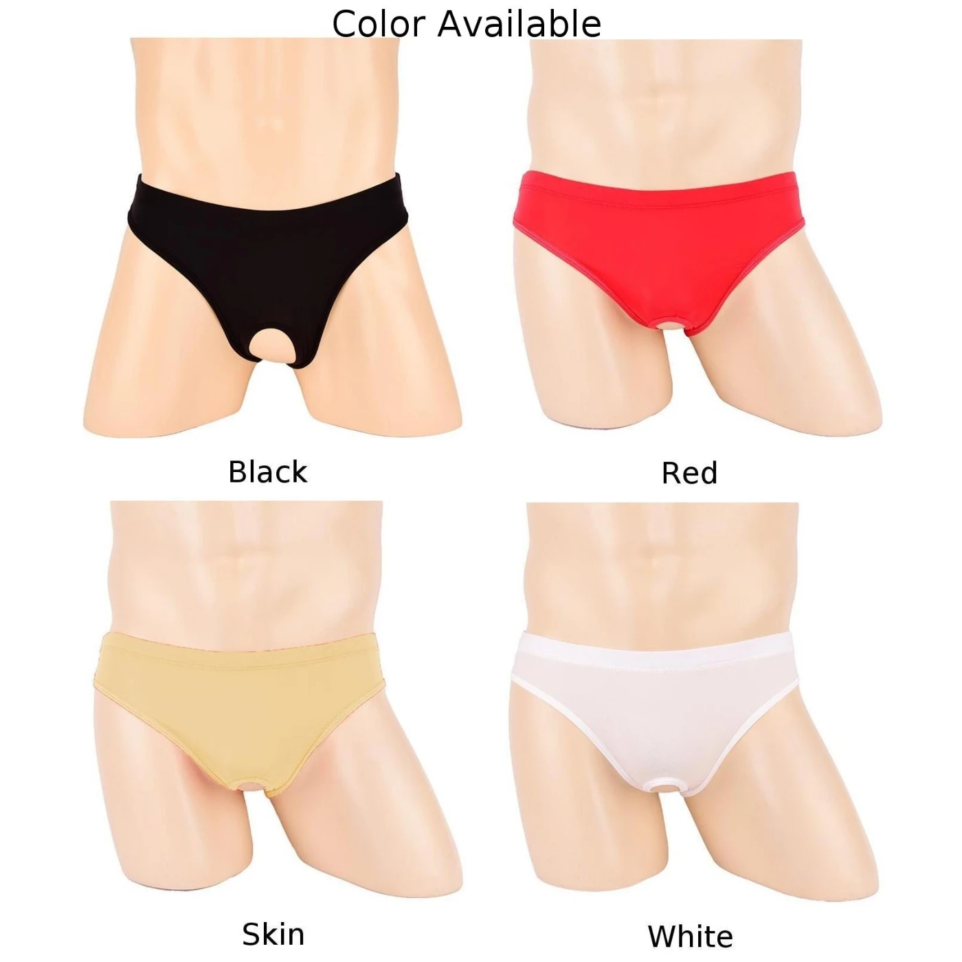 

Applicable Gender Item Fabric Weight Underwear Low Rise Men Polyester Sexy Briefs Sheer Underwear Daily Holiday