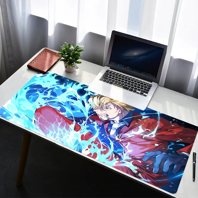 

Mouse Pad Accessories Non Slip Rubber Mousepad Laptop Gamer Keyboard Pad One Piece Sanji Office Computer Gaming Desk Mouse Mat