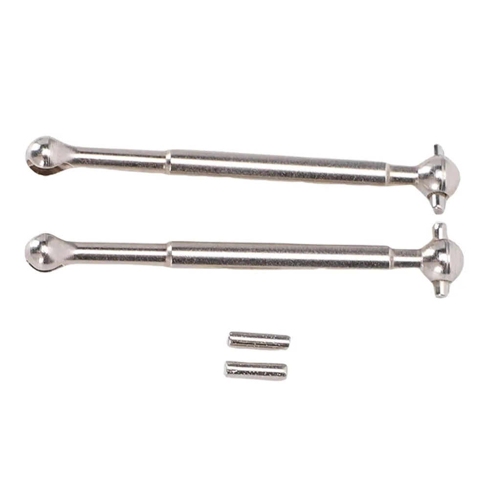2Pcs/Set Steel Dog Bone Drive Shaft Robust Stable Performance Dog Bone Shafts for Haiboxing 3101A/3100A RC Car