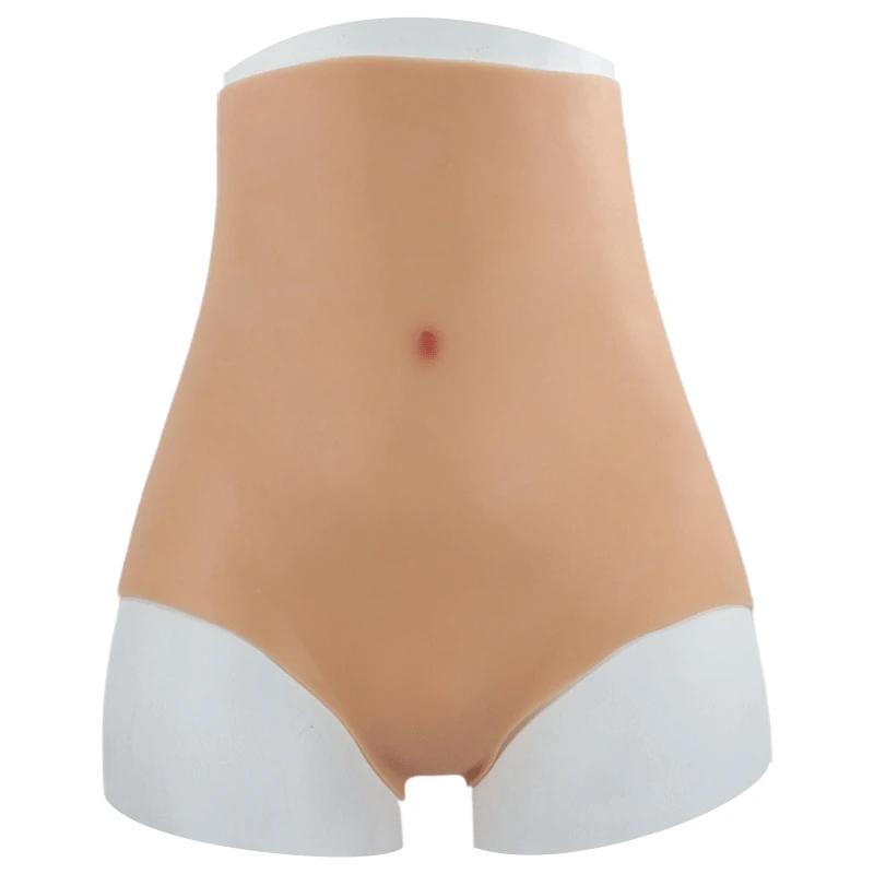 Uboora Realistic Triangle Pants Soft Silicone Elastic Lift Buttocks Pants No Vainga/Have Vagina Newest.