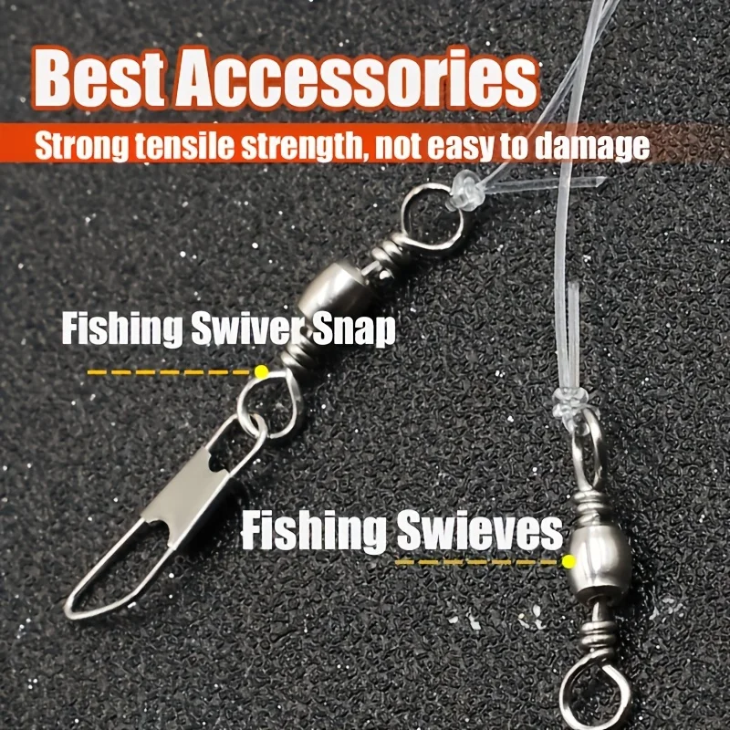 TAKBAS Glow-in-the-Dark Sabiki Rig Set 5/10packs, High-Strength Nylon Fishing Rigs with Sharp Hooks for Saltwater Surf
