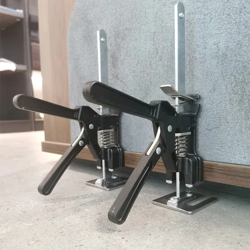 tinsol-lot-de-2-verins-a-bras-robustes-et-ergonomiques-pour-levage-manuel-outil-de-levage-pour-panneaux-de-porte-plaques-de-platre-armoires-et-ajusteur-de-hauteur-de-carrelage