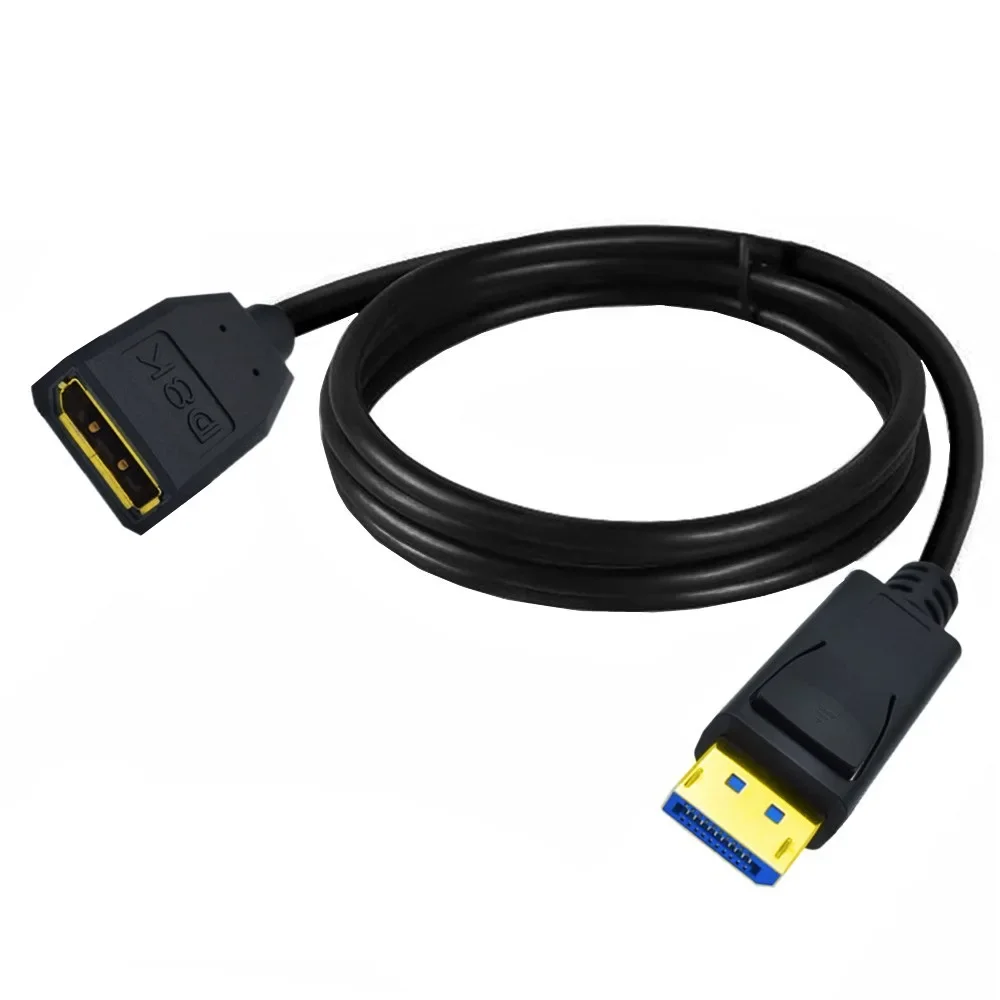 Кабель DisplayPort 1,4, удлинительный кабель DisplayPort 8K, удлинительный кабель HD DP-DP 1,4 В, до 8K/60 Гц, 4K/144 Гц