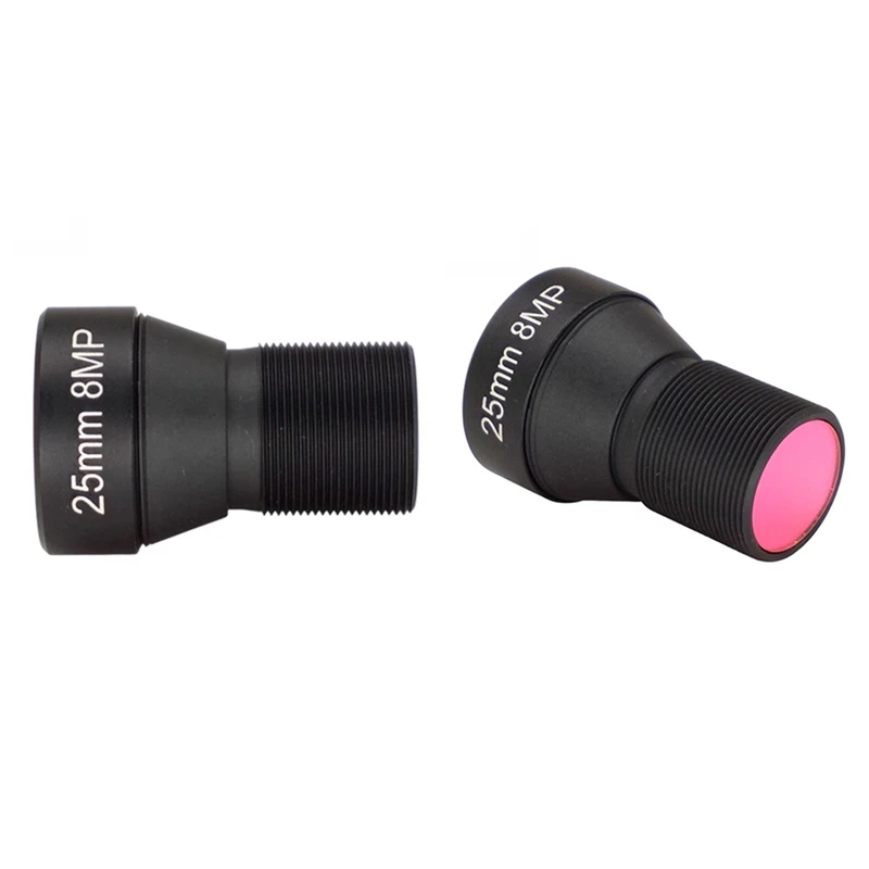 APPLIA-HD 4K 8MP CCTV Lens 25MM M12 Mount Low Distortion Aperture F1.6 Format 1/1.8Inch For Action Camera