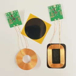Taidacent 5W Wireless Charger Receiver Qi Standard Wireless Receiver Module 3.7V 4.2V Lithium Battery Charger Receiver Board