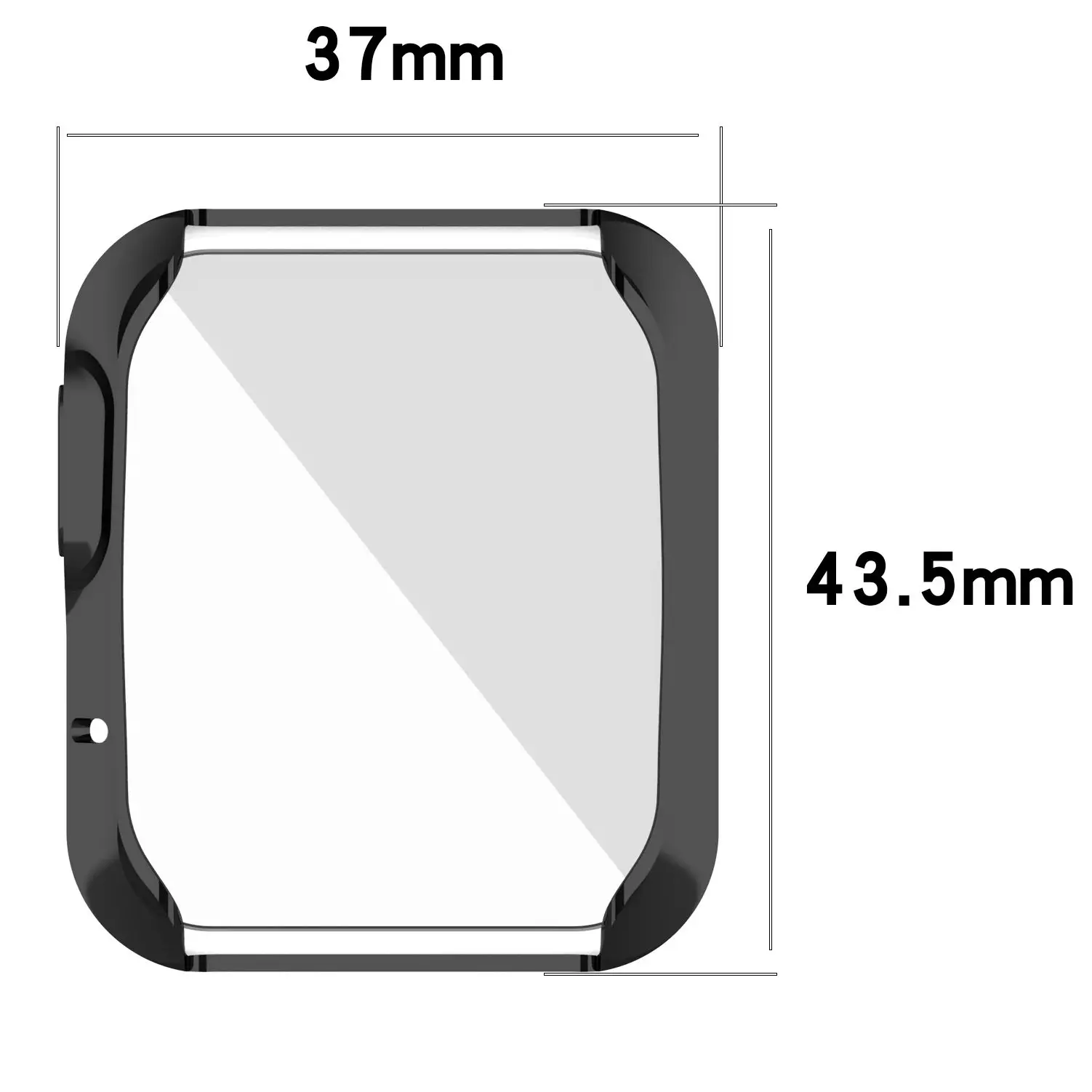 Screen Protector Case For Xiaomi Mi Watch Lite Full Coverage Watch Cover For Redmi Watch Smart Watch Protective Bumper Shell