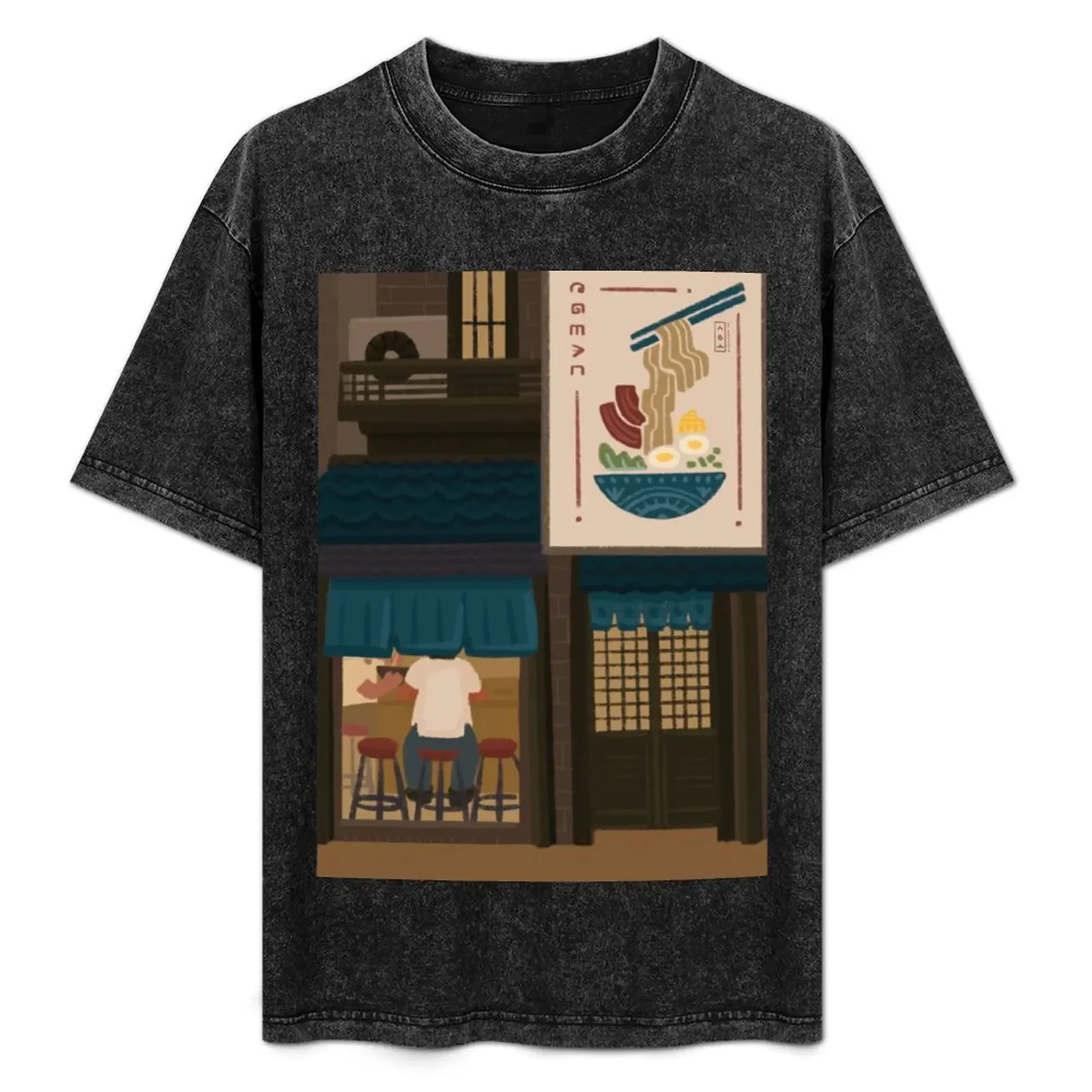 

ramen break T-Shirt Minimal Art Print T-Shirt