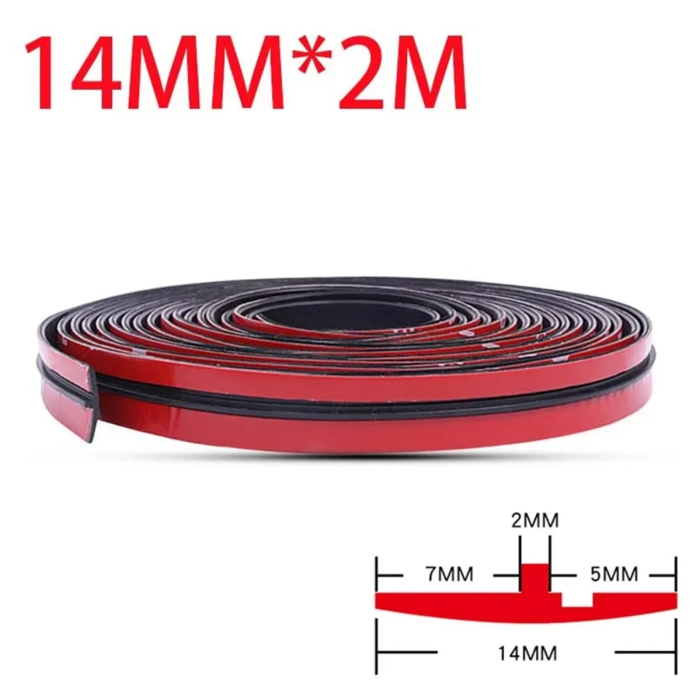 Rubber Car Seals Edge Sealing Strips for SEAT Altea Toledo MK1 MK2 Ibiza Cupra Leon Cupra for Skoda Fabia Rapid