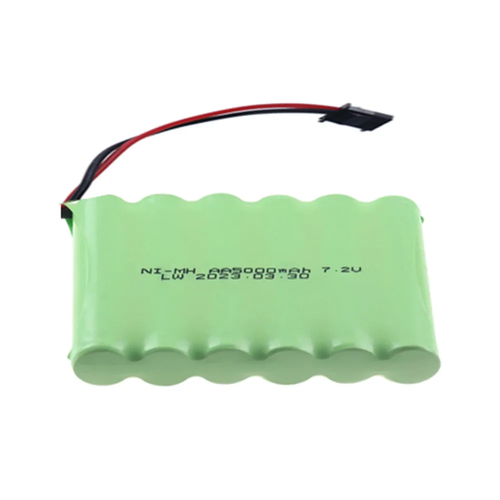 3.6V/4.8V/6V/7.2V/9.6V 5000mAh NI-MH AA Rechargable Battery For Rc toys Cars Tanks Robots Guns Boats toys accessories