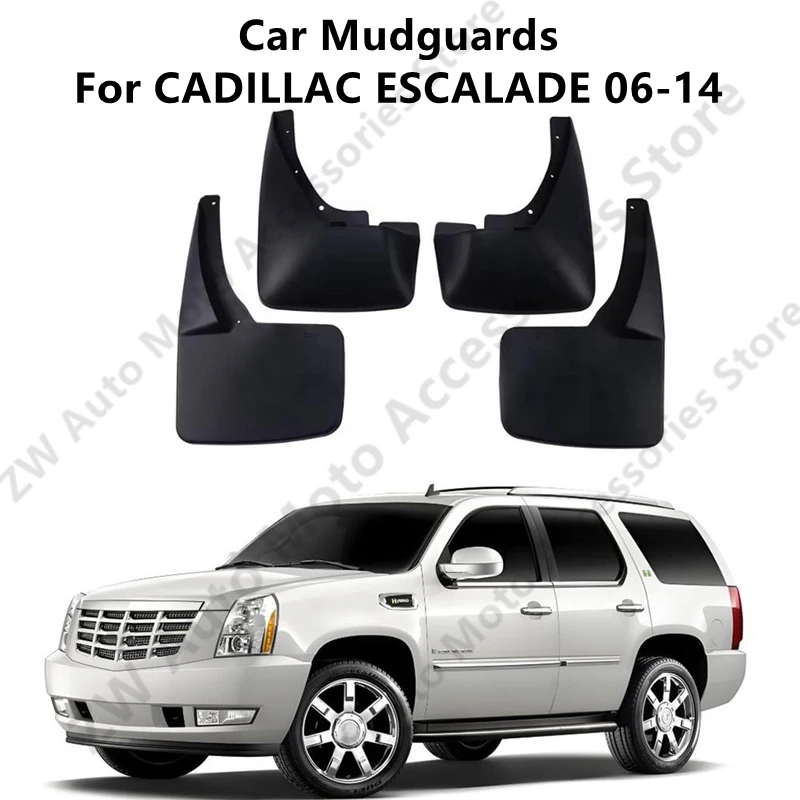 

Car Mudguards For CADILLAC ESCALADE 06-14 Mud Guards Fender Flare Mudflaps Exterior Parts Auto Accessories Refit