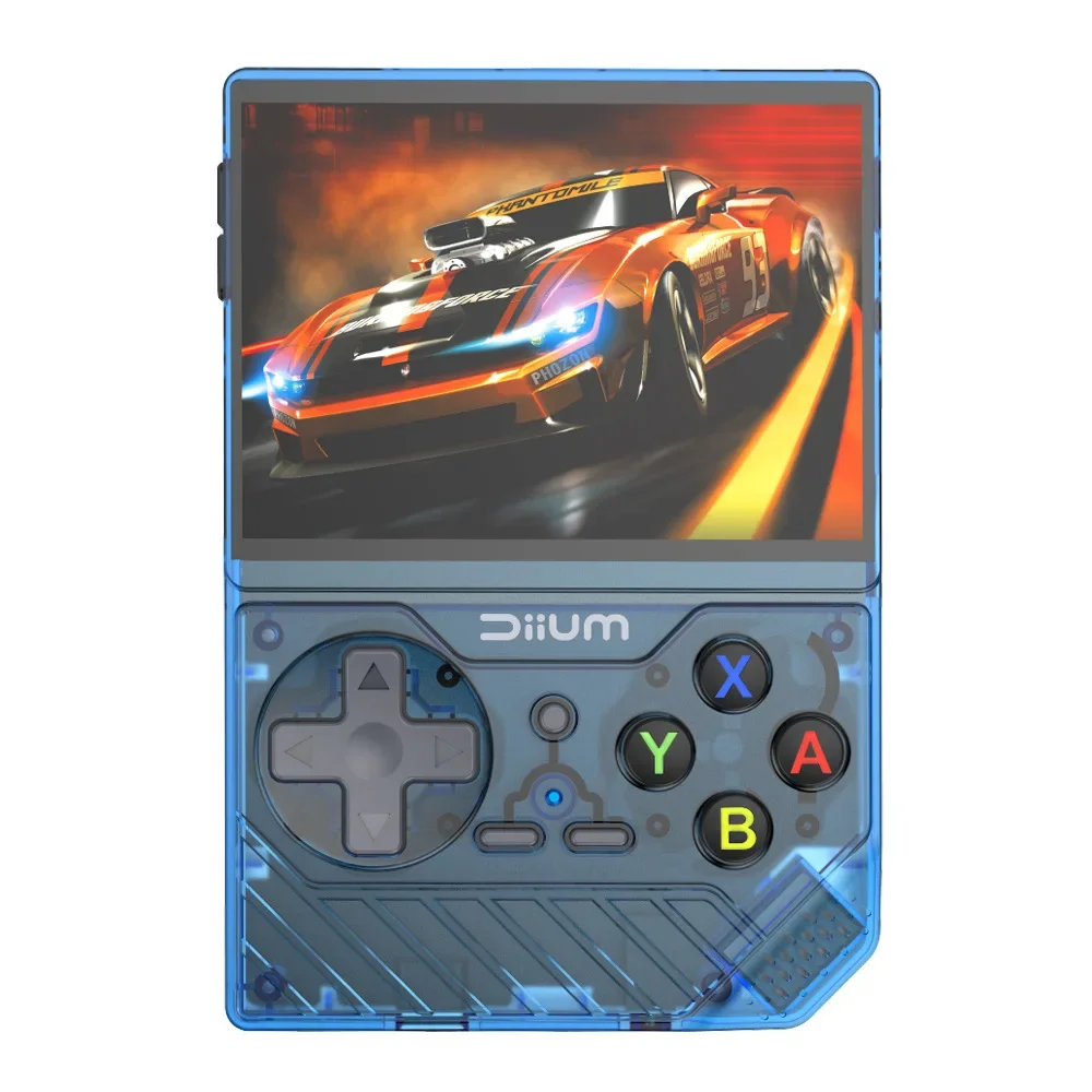D008 Handheld Game Console Video Game Consoles Open Souce Linux System 3.5 Inch IPS Screen 32Bit ARM Cotex-A7 D007 Plus Gifts