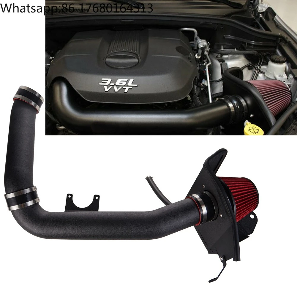 For Kyostar 3.5'' Performance Cold Car Air Intake System Kit for 2011-2015 Dodge Durango and Jeep Grand Cherokee 3.6L V6
