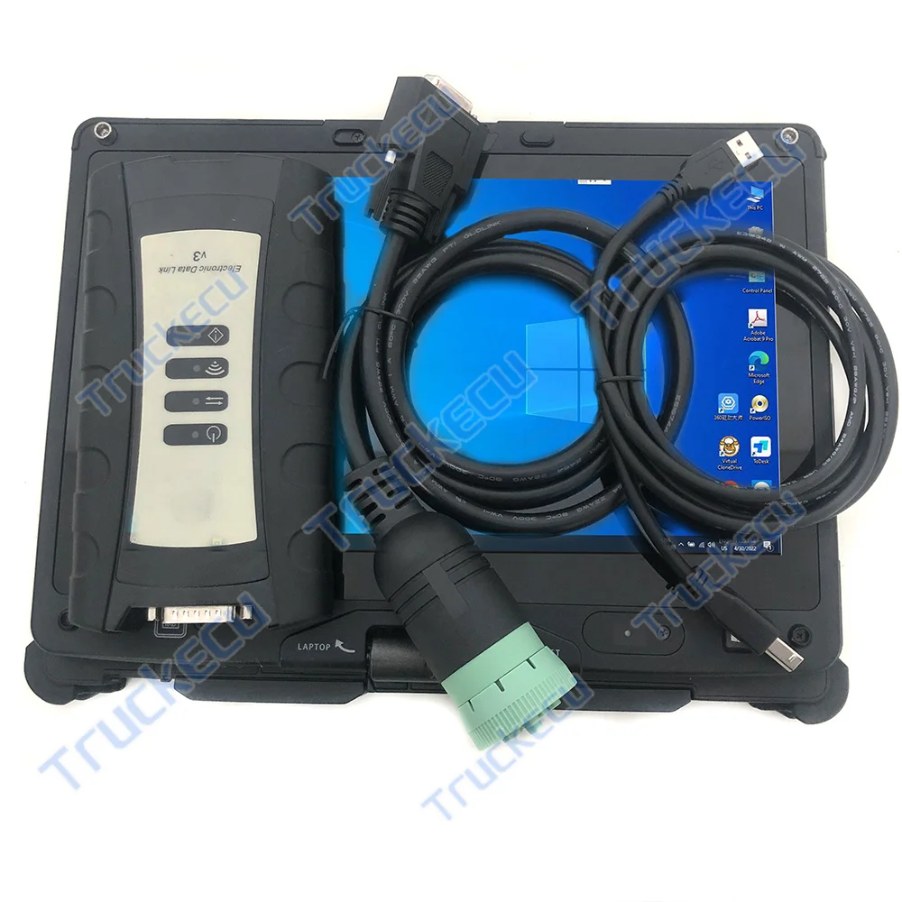 Getac V110 Laptop AG CF Agriculture Construction Electronic DataLink JD EDL V3 Service EDL V3 Wifi Diagnostic Tool Cable Advisor view 4