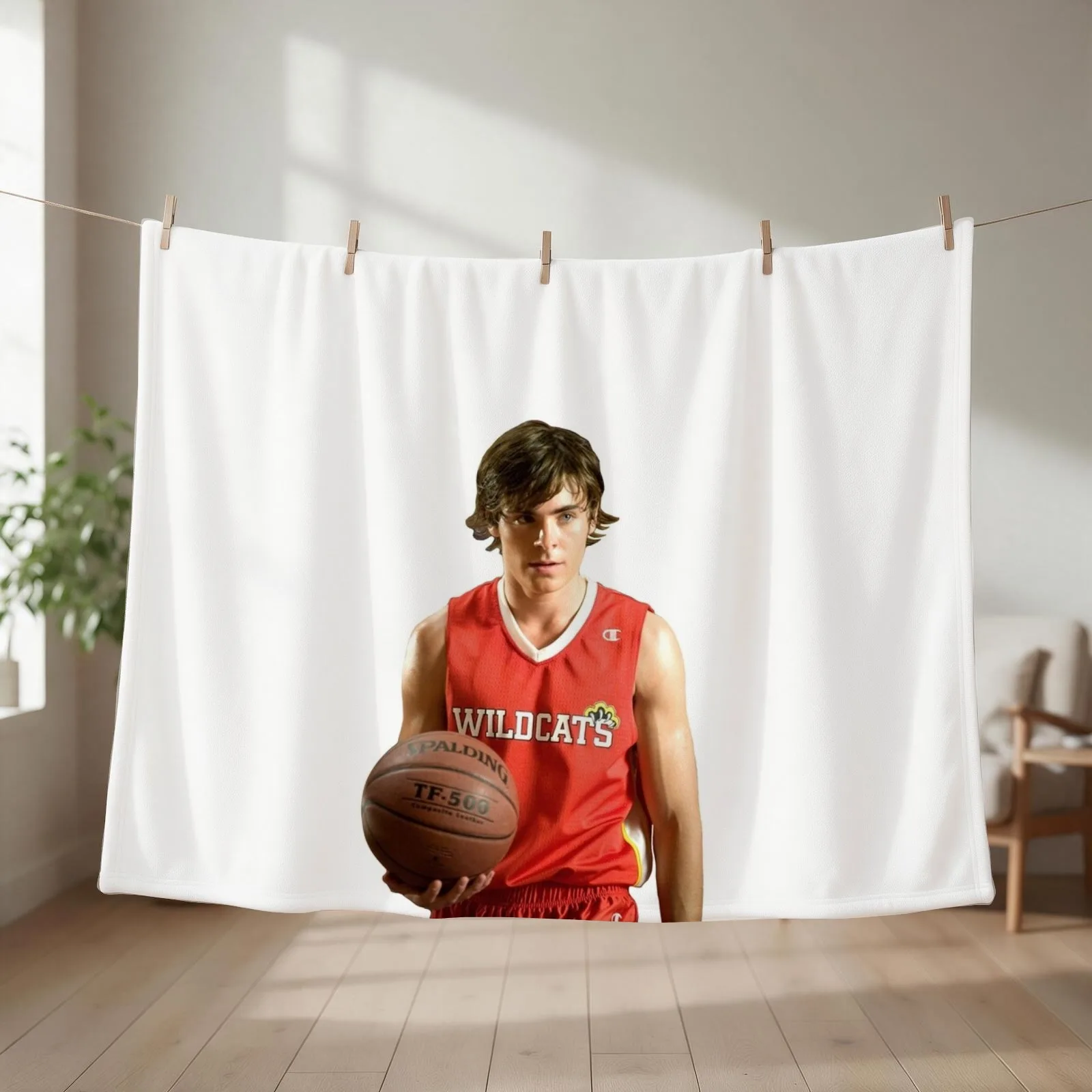 troy bolton Throw Blanket Luxury Tourist Stuffeds Luxury Brand Blankets