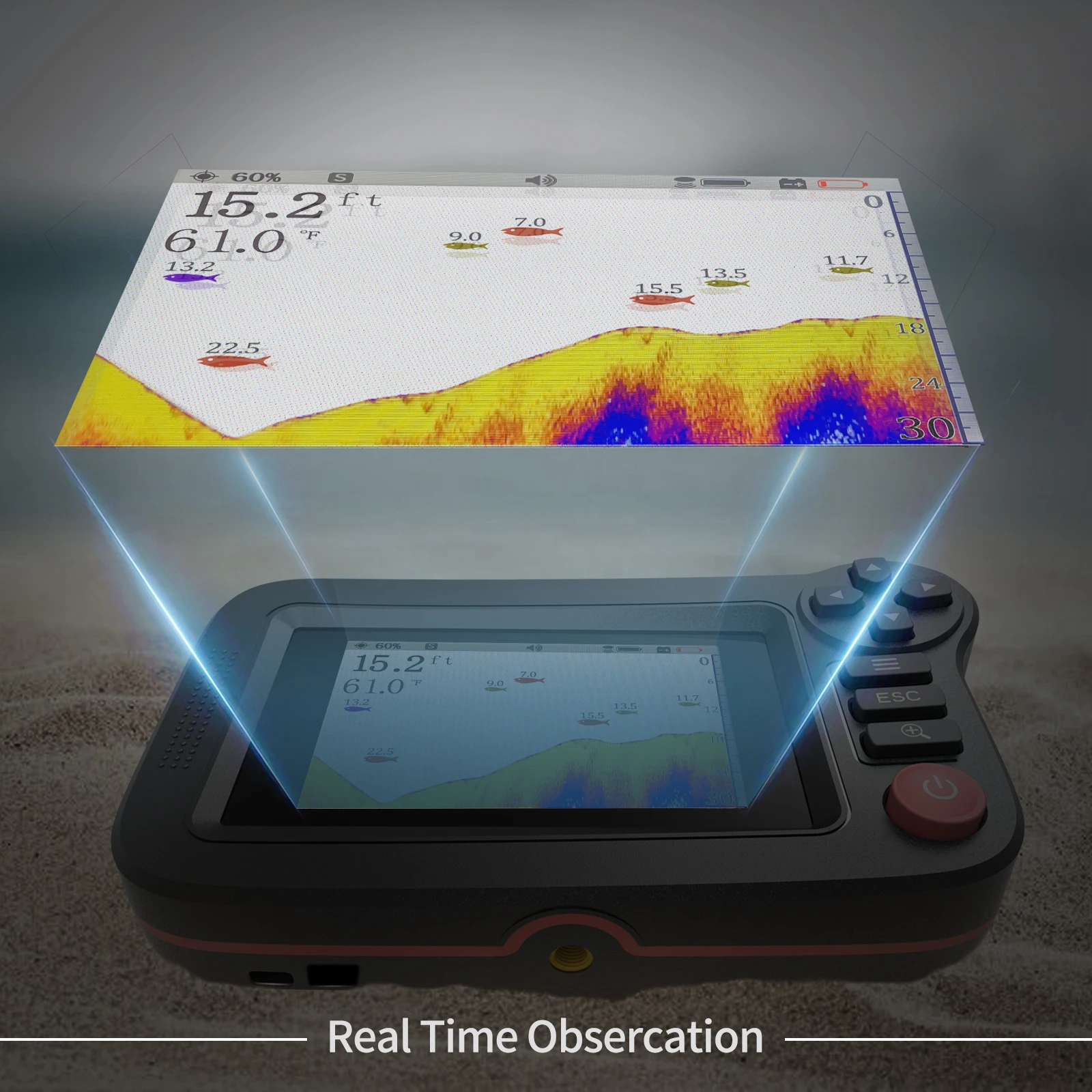 FindFish 200M Portable Fish Finder Transducer Sonar Sensor Water Depth Finder LCD Screen Echo Sounder Fishfinder with Fish - AliExpress 18 FindFish 200M Portable Fish Finder Transducer Sonar Sensor Water Depth Finder LCD Screen Echo Sounder Fishfinder with Fish - AliExpress 18