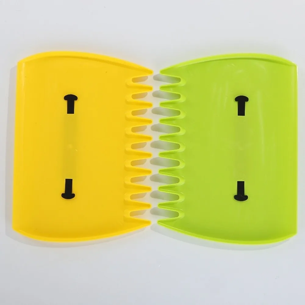 1 Pair Handheld Leaf Catcher Labor-saving Wear-resistant Garden Rake Leak-proof Ergonomic Leaf Scoop Rubbish Pick Up