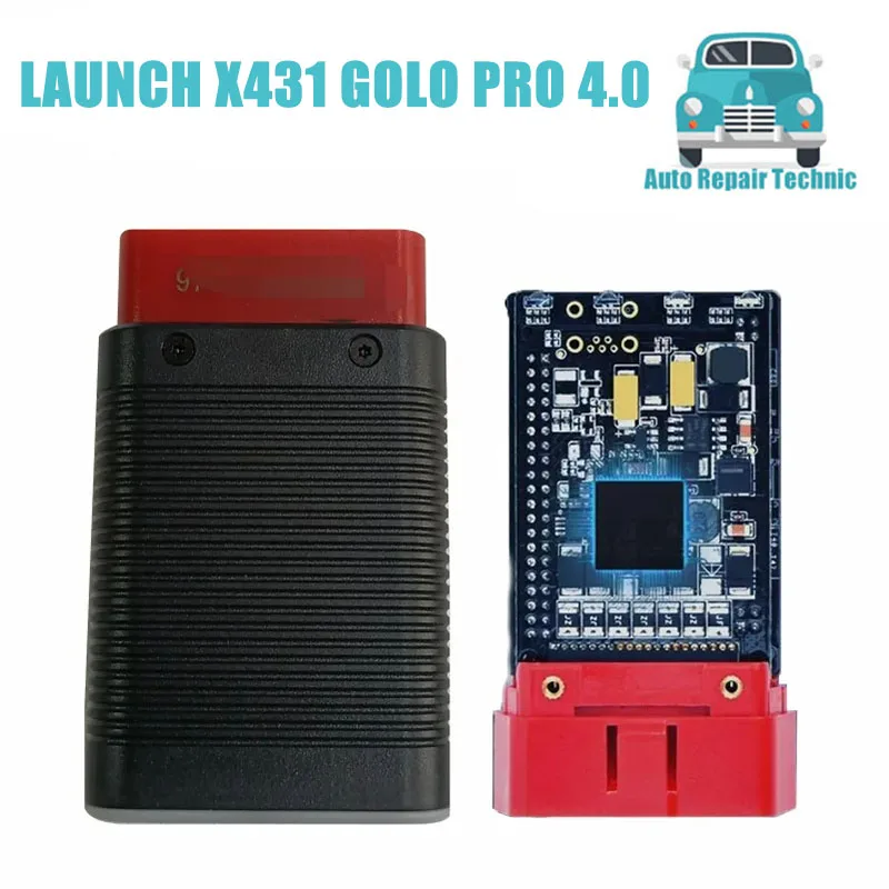 

Launch X431 Pro GOLO 4.0 PRO Launch Diagnostic Tool OBD2 Scanner Support DiagZ works for Android System Bluetooth PK x431 pro 5