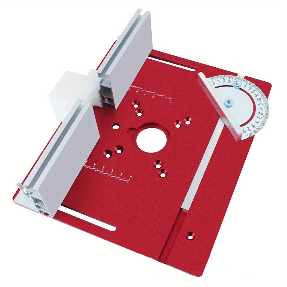 Flip Plate Router Table Aluminum for platform Cleaner Cutting Performance Indoor And Outdoor Use Woodworking Flip Plate