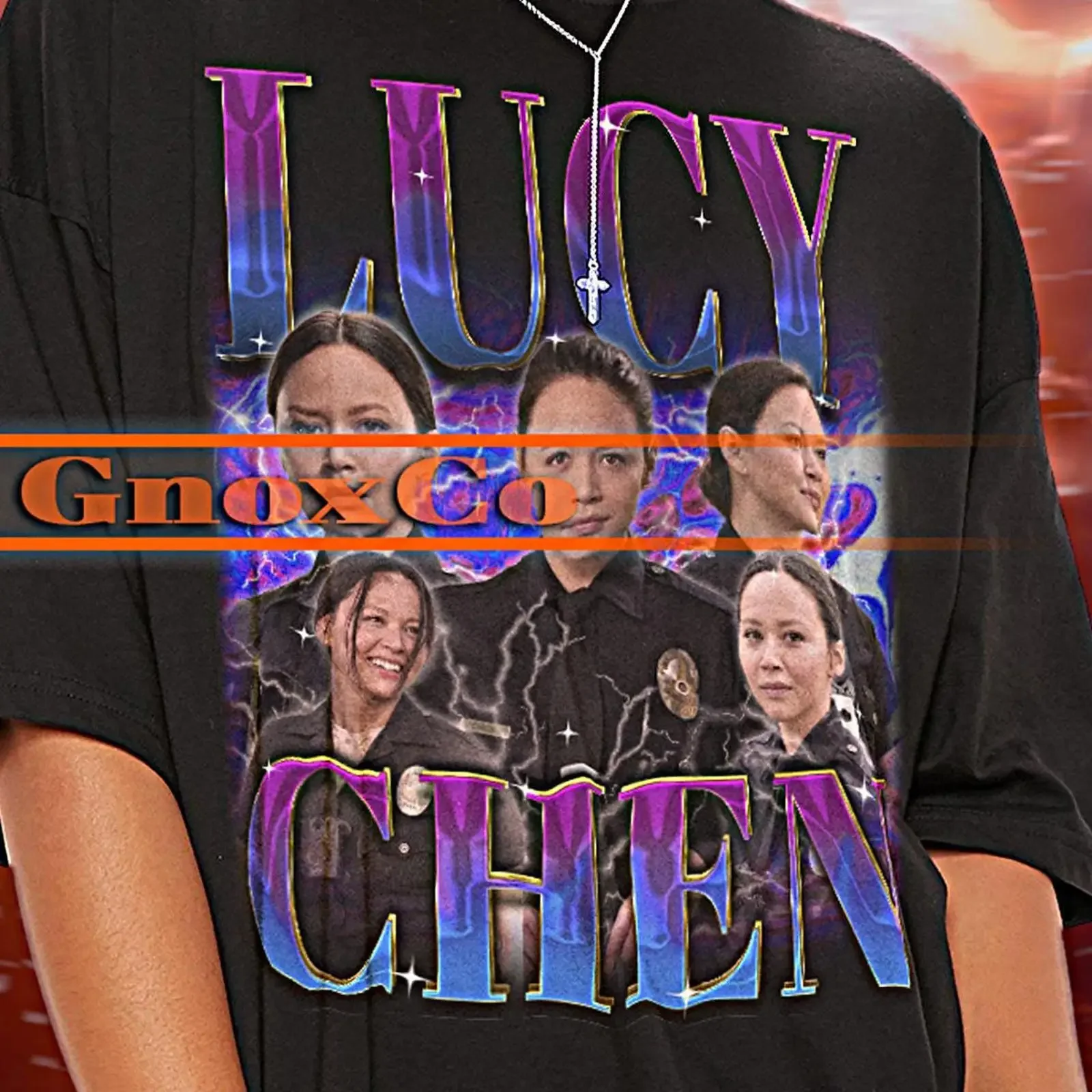 LUCY CHEN T Shirt Vintage Retro 90s Sweater Merch tpc vintage Washed Stretched Top For Everyday Wear Casual designer clothes