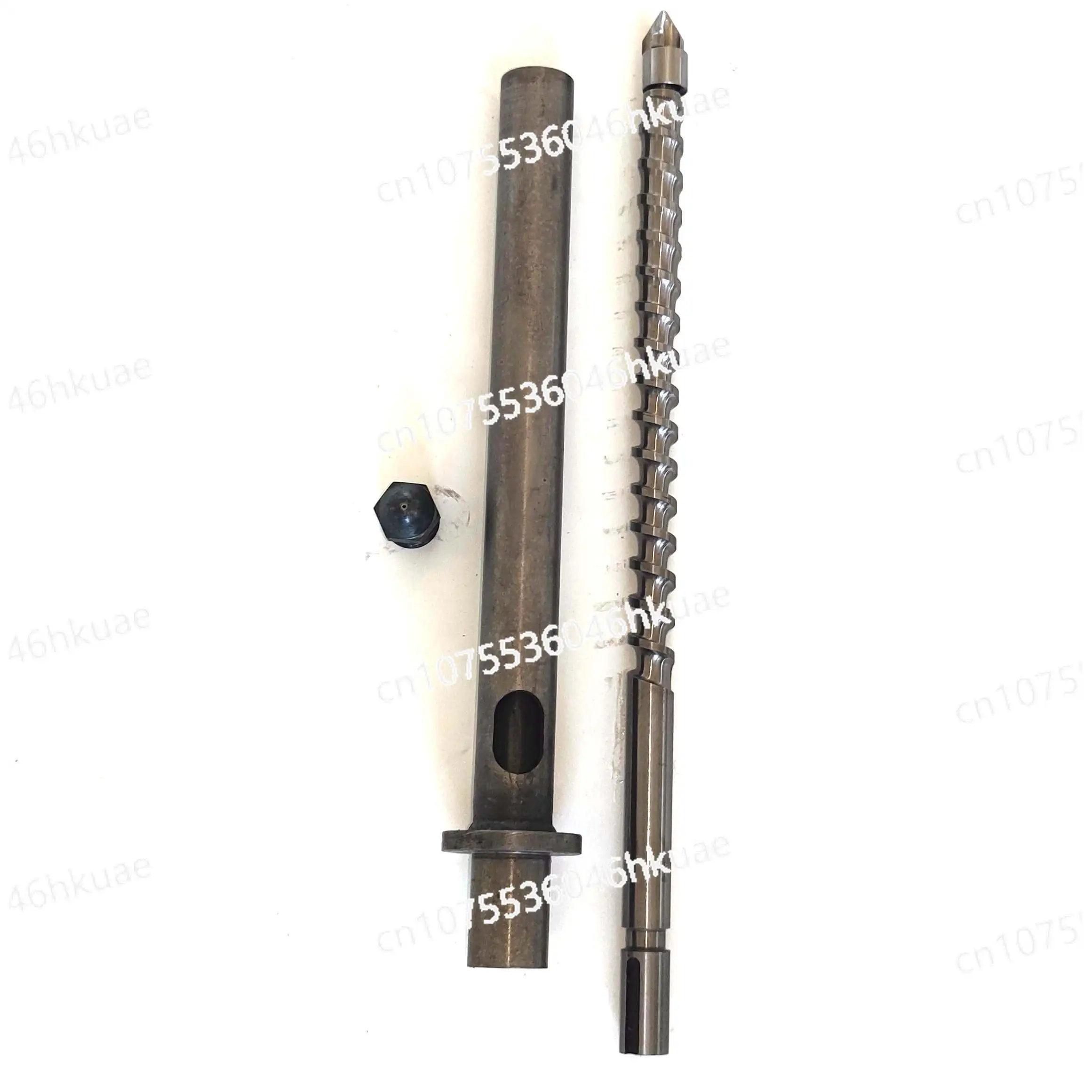 

Vertical Injection Molding D25 500mm Length Screw with Tip Ring and Barrel with Nozzle