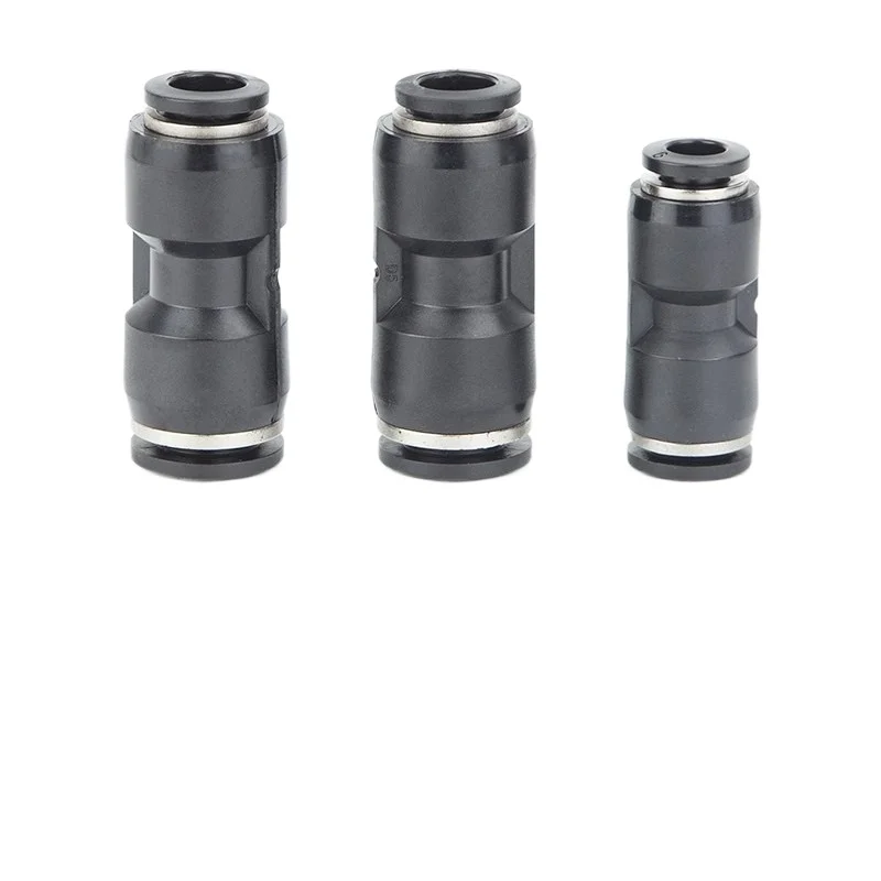 Pneumatic Push In Fitting PG Reducer Straight Connector PG6-4 PG8-6 PG10-8 PG12-10 PG8-4 PG10-6 PG12-8 PG16-12 Air Tube Fitting