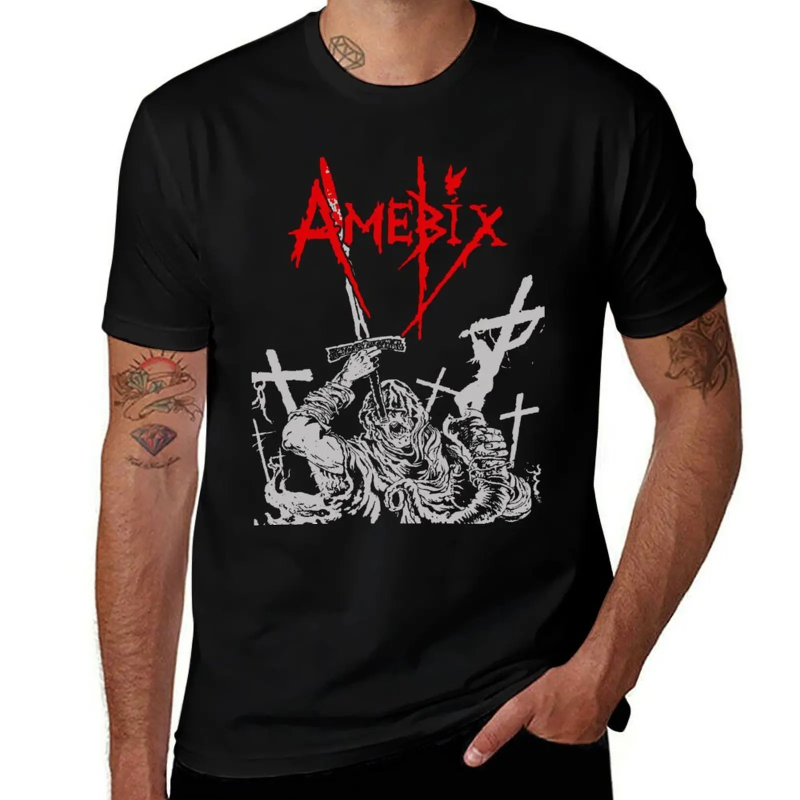 Amebix T-Shirt Durable Work Wear T-Shirt