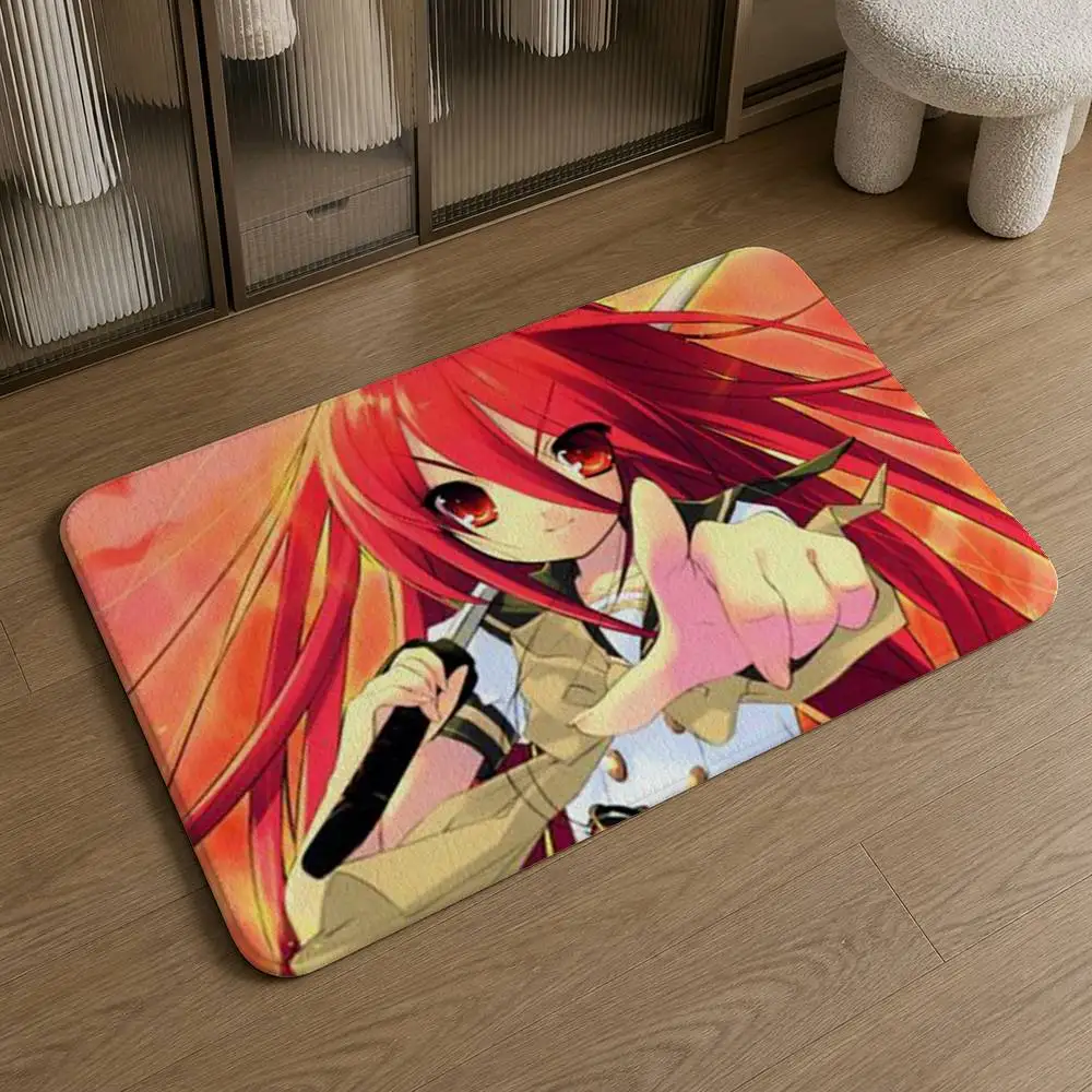 Shakugan no Shana  Pattern Soft Washable Non-Slip Doormat for Indoor and Outdoor Home Decor