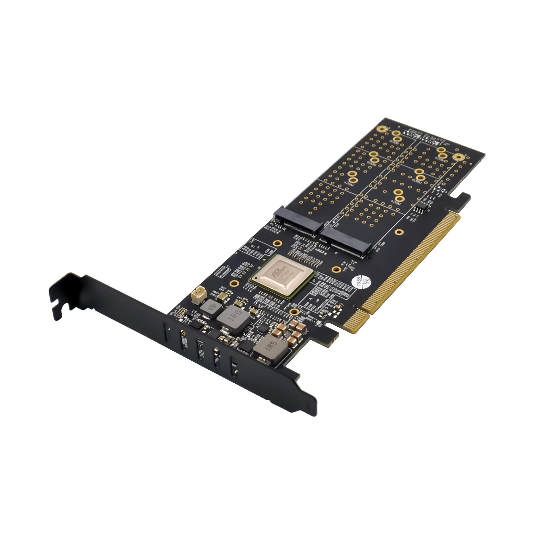 بطاقة محول SUNWEIT ST599 PCIe 3.0 X16 PEX8747 4 X M.2 NVMe